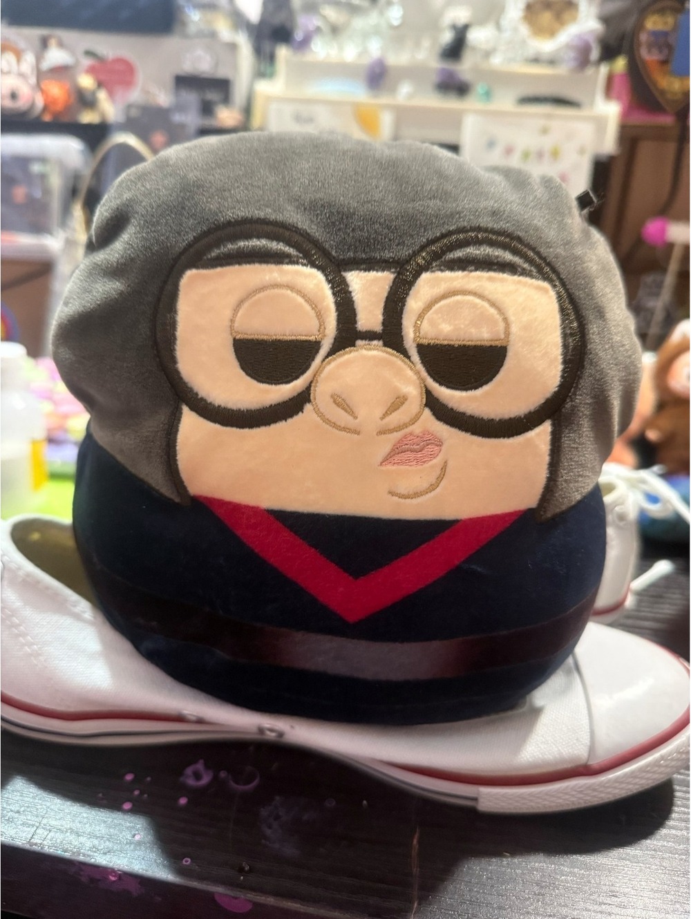 Squishmallows Edna Mode Disney Pixar The Incredibles Plush